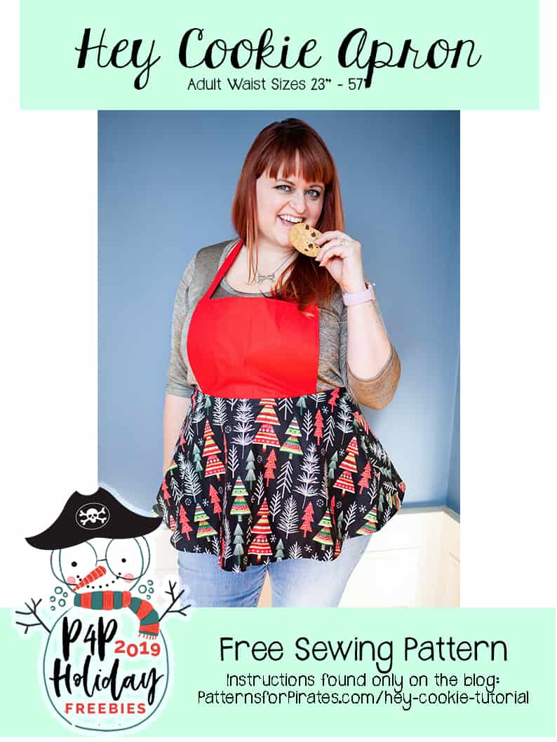 Free Hey Cookie Apron