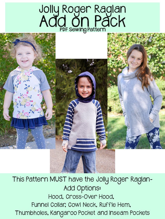 Jolly Roger Raglan Add on Pack and Jolly Roger Raglan Bundle