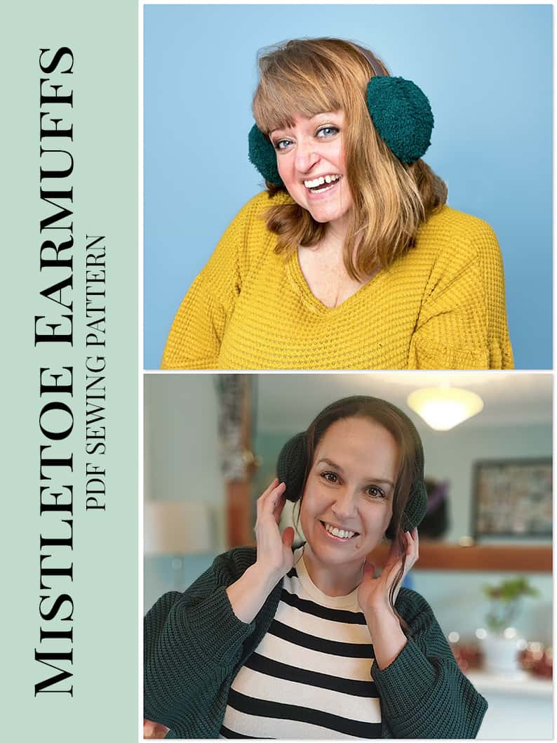 Free Mistletoe Earmuffs