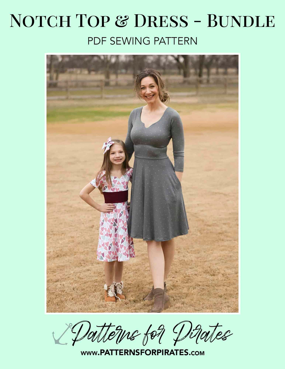 Notch Top & Dress - Bundle