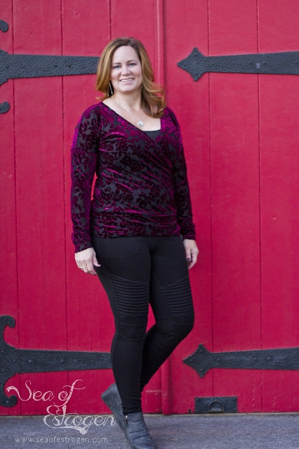 Free Hourglass Figure Moto Hack for SOS Knit Pants