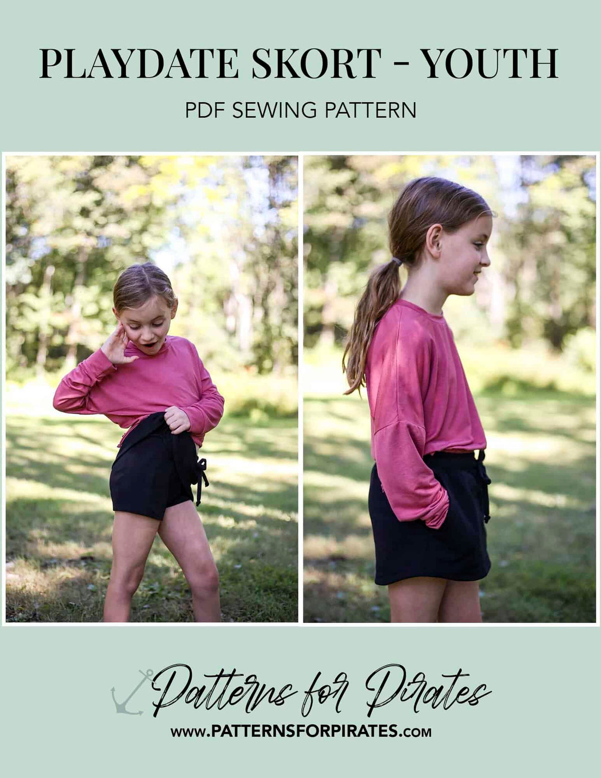 Playdate Skort- Youth