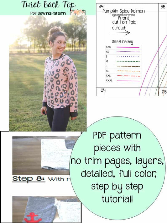 Twist Back Top- Bundle