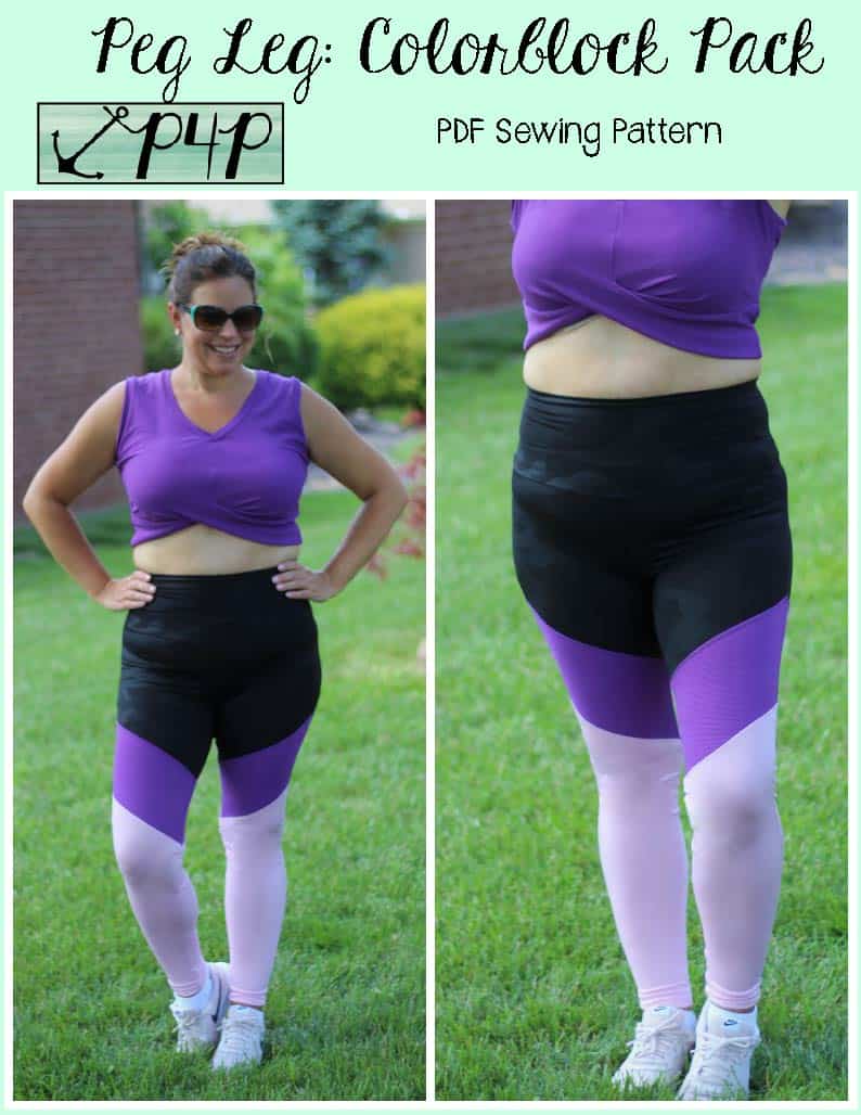 Peg Legs- Colorblock Pack