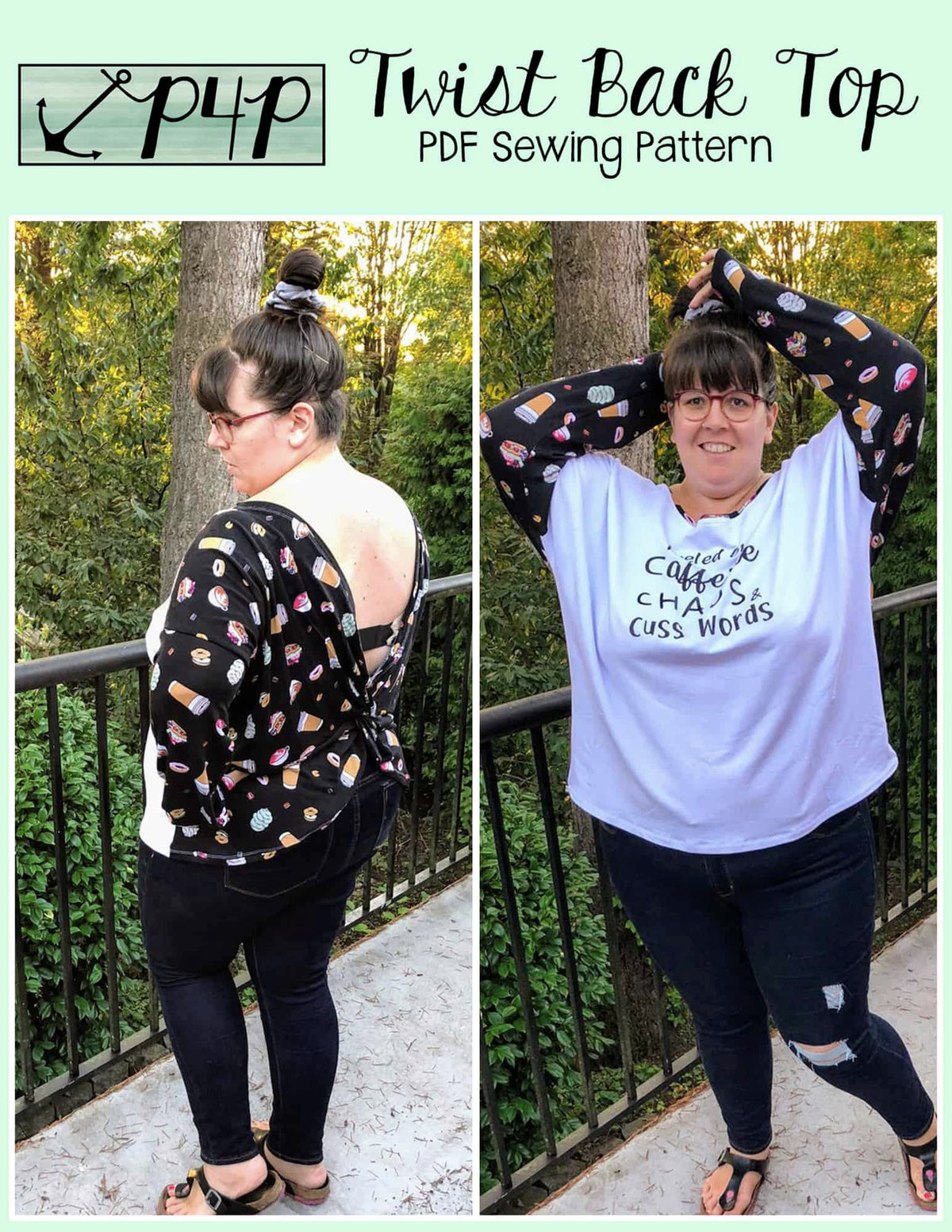 Twist Back Top