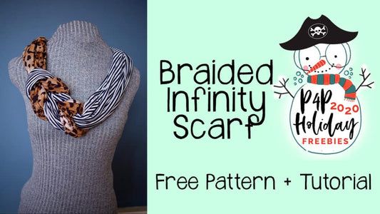 Braided Infinity Scarf Tutorial — original Patterns for Pirates blog artwork