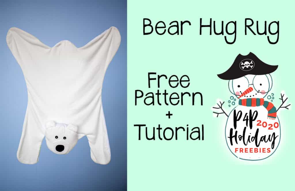 Bear Hug Rug Tutorial — original Patterns for Pirates blog artwork