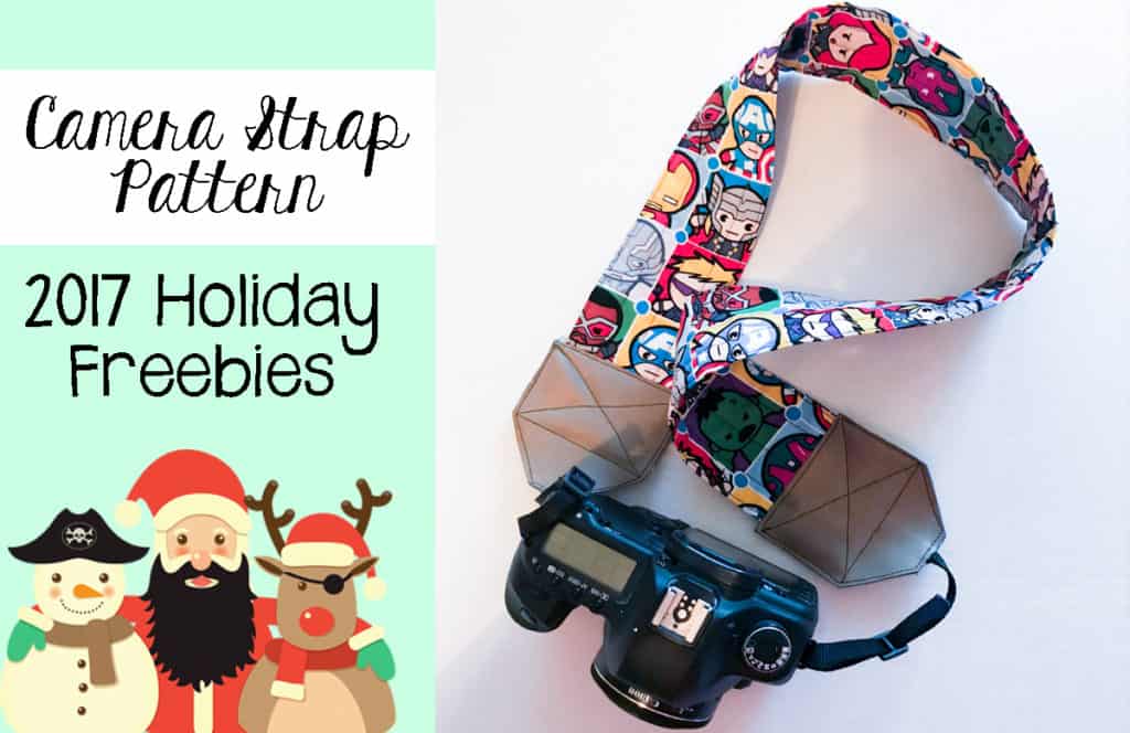 DIY Camera Strap — original Patterns for Pirates blog artwork
