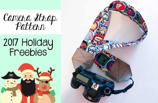 DIY Camera Strap — original Patterns for Pirates blog artwork