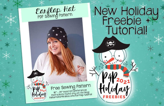 Earflap Hat — original Patterns for Pirates blog artwork