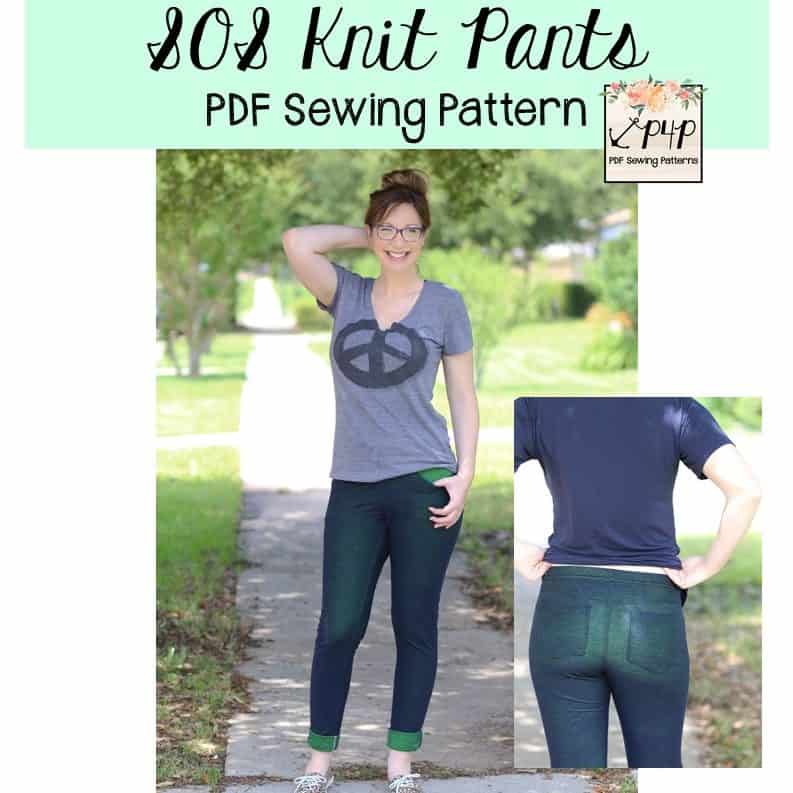 SOS Knit Pants — original Patterns for Pirates blog artwork