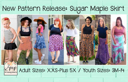 Sugar Maple Skirt — original Patterns for Pirates blog artwork