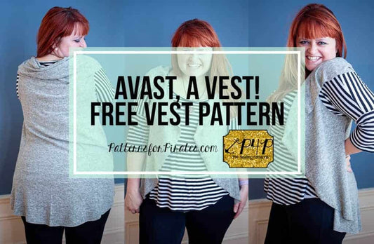 Avast, A Vest — original Patterns for Pirates blog artwork