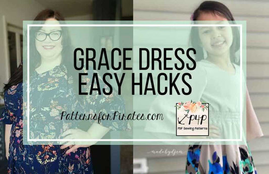 Grace Dress: Easy Hacks — original Patterns for Pirates blog artwork