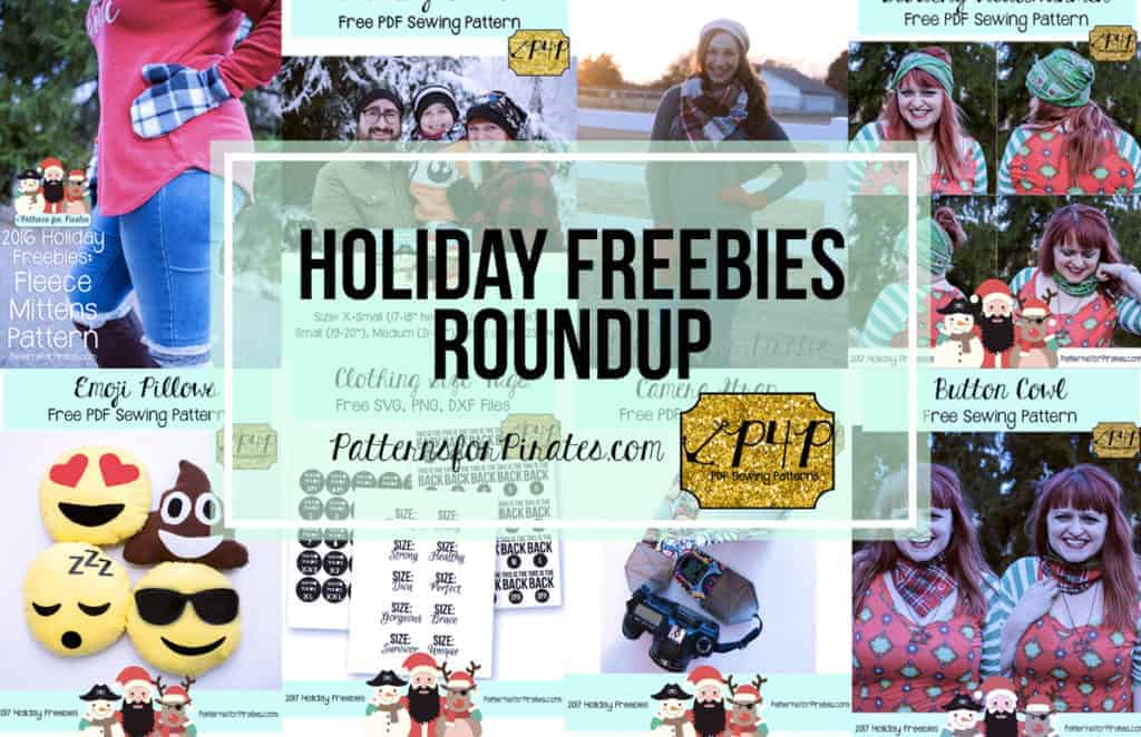 P4P Holiday Freebies Roundup — original Patterns for Pirates blog artwork