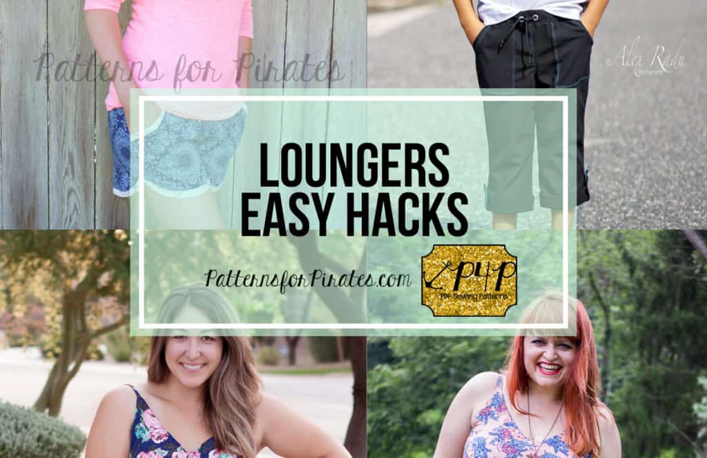 Linen Loungers: Easy Sewing Hacks — original Patterns for Pirates blog artwork