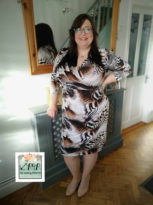 Kelli Dress Hacks — illustrated P4P sewing guide
