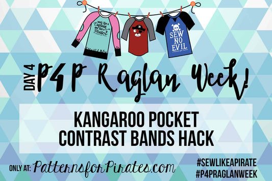 P4P Raglan Week: Contrast Bands Hack — illustrated P4P sewing guide