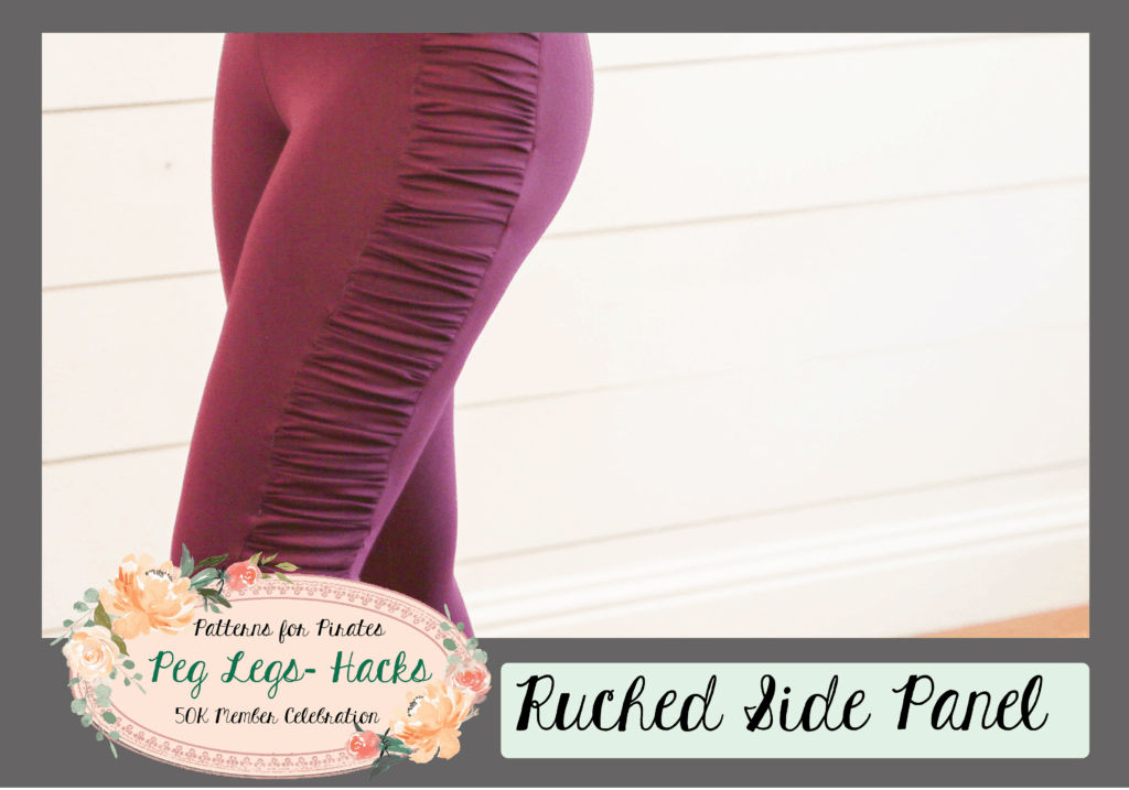 Ruched Side Panel Hack