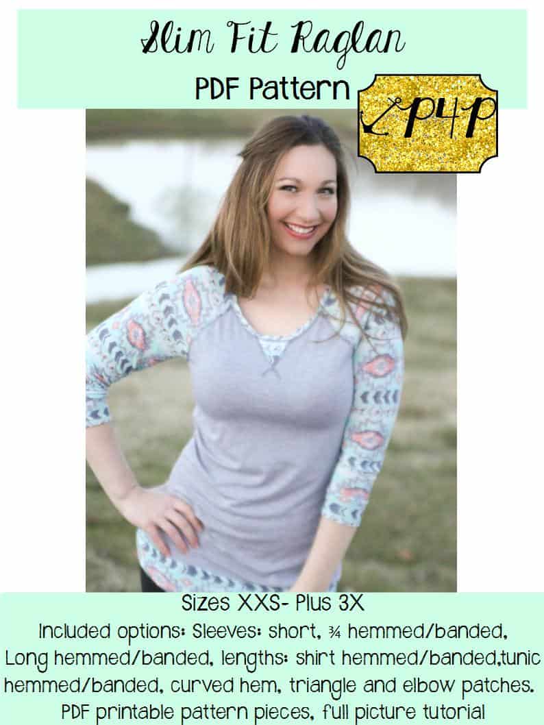 The Hourglass Figure Slim Fit Raglan