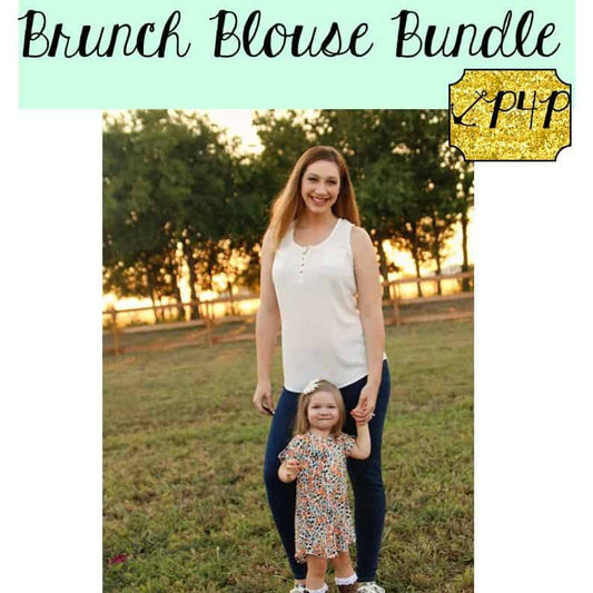 Brunch Blouse — original Patterns for Pirates blog artwork