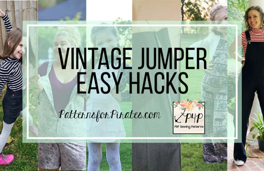 Vintage Jumper — Easy Hacks — original Patterns for Pirates blog artwork