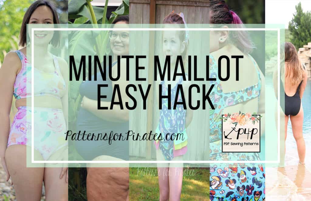 Minute Maillot: Easy Hacks — original Patterns for Pirates blog artwork