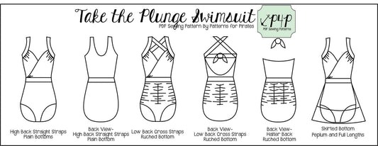 Take the Plunge Swimsuit — original Patterns for Pirates blog artwork