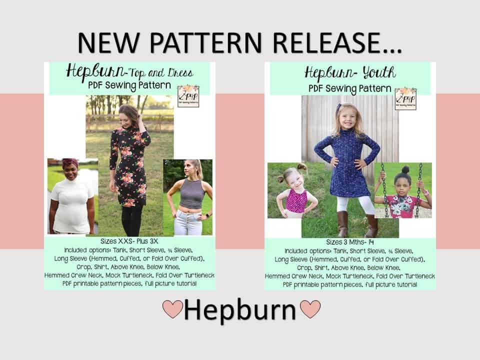 Hepburn Top and Dress — — original Patterns for Pirates blog artwork