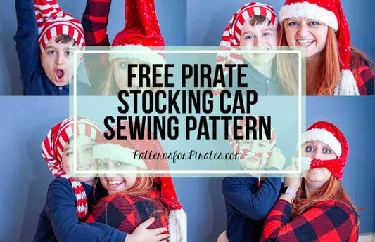 Pirate Stocking Cap — original Patterns for Pirates blog artwork