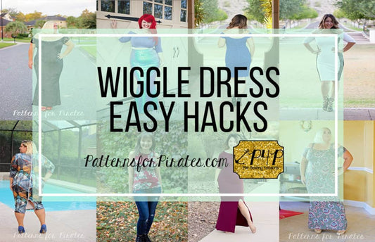 Wiggle Dress: Easy Hacks — original Patterns for Pirates blog artwork