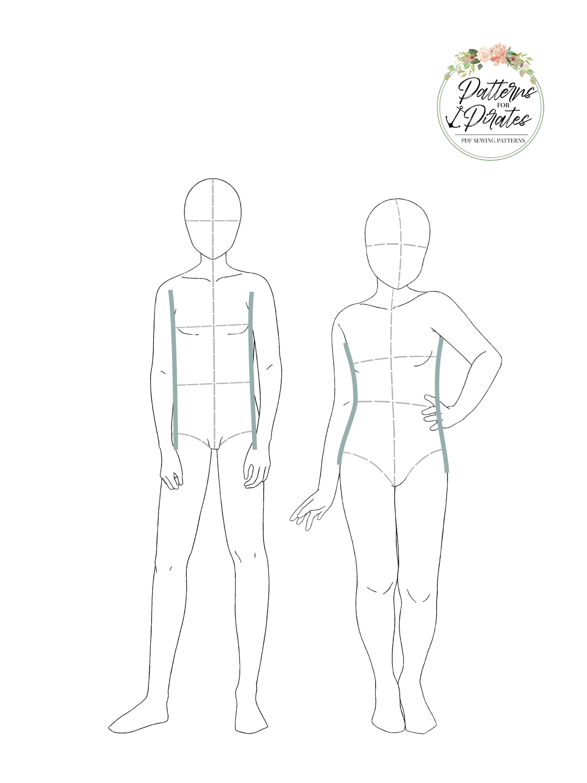 Youth sewing patterns