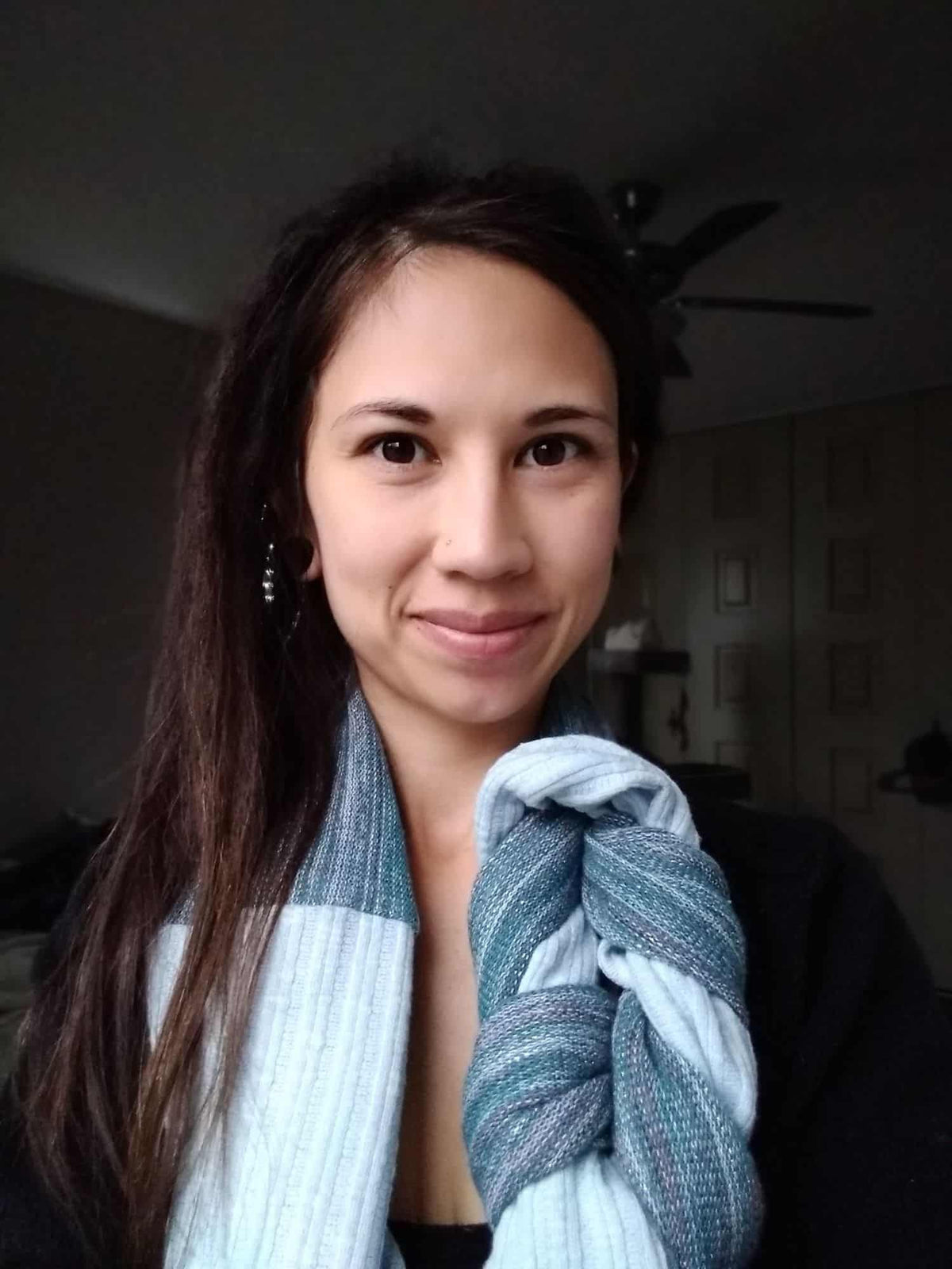 Free Braided Infinity Scarf