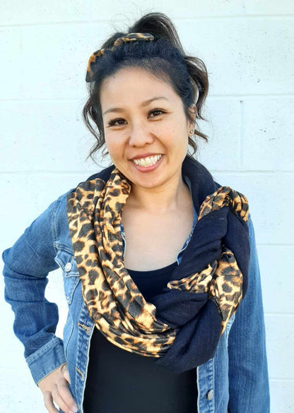 Free Braided Infinity Scarf