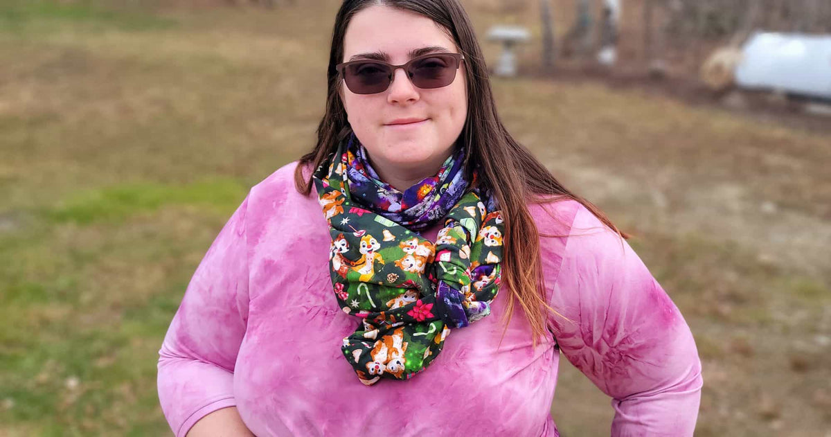 Free Braided Infinity Scarf