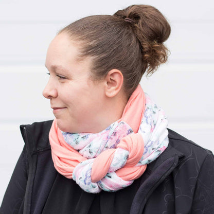 Free Braided Infinity Scarf