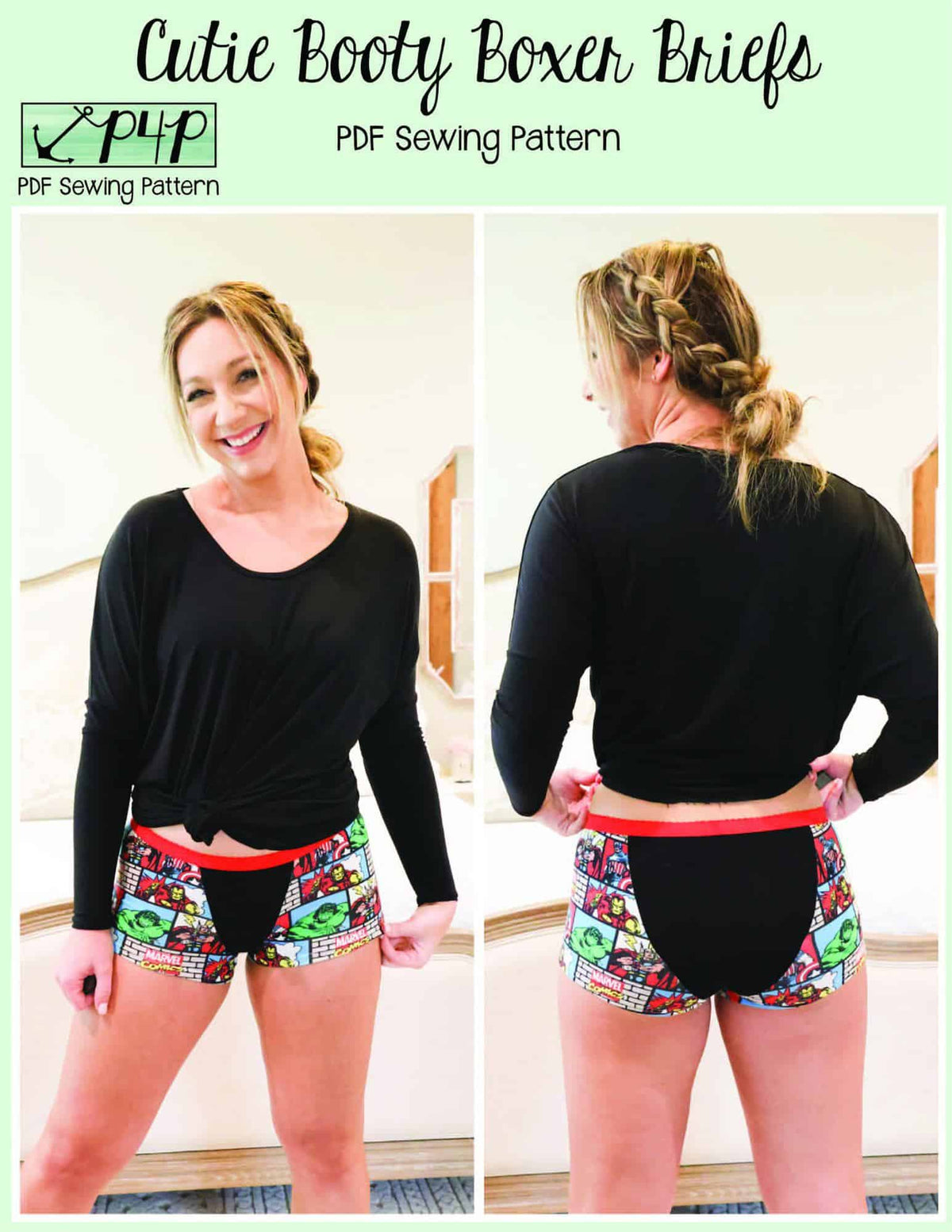 Cutie Booty Boxer Briefs