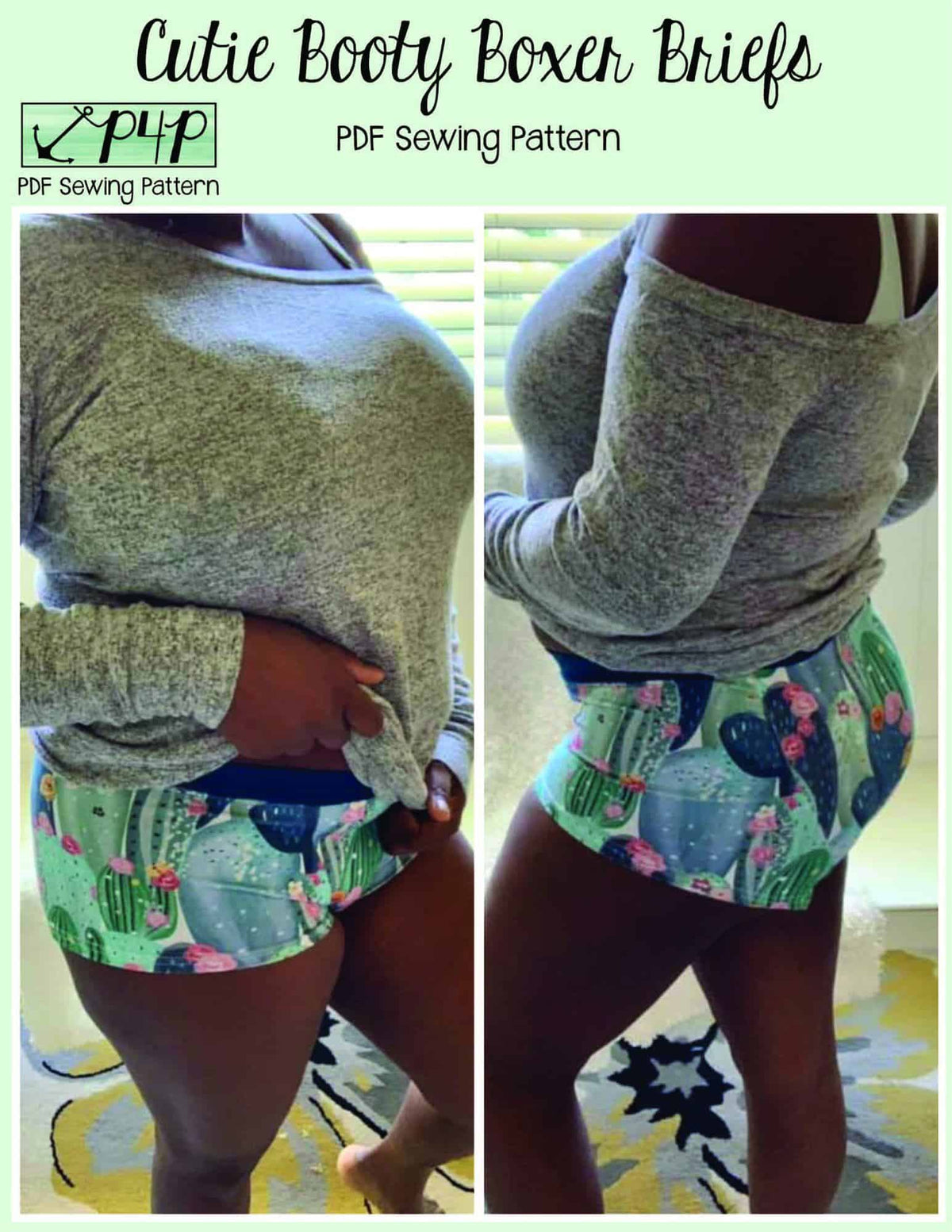 Cutie Booty Boxer Briefs