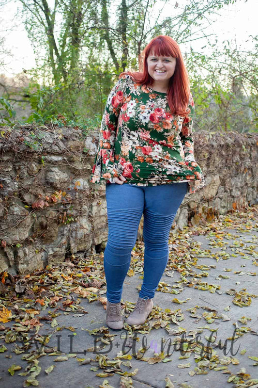 Free Hourglass Figure Moto Hack for SOS Knit Pants