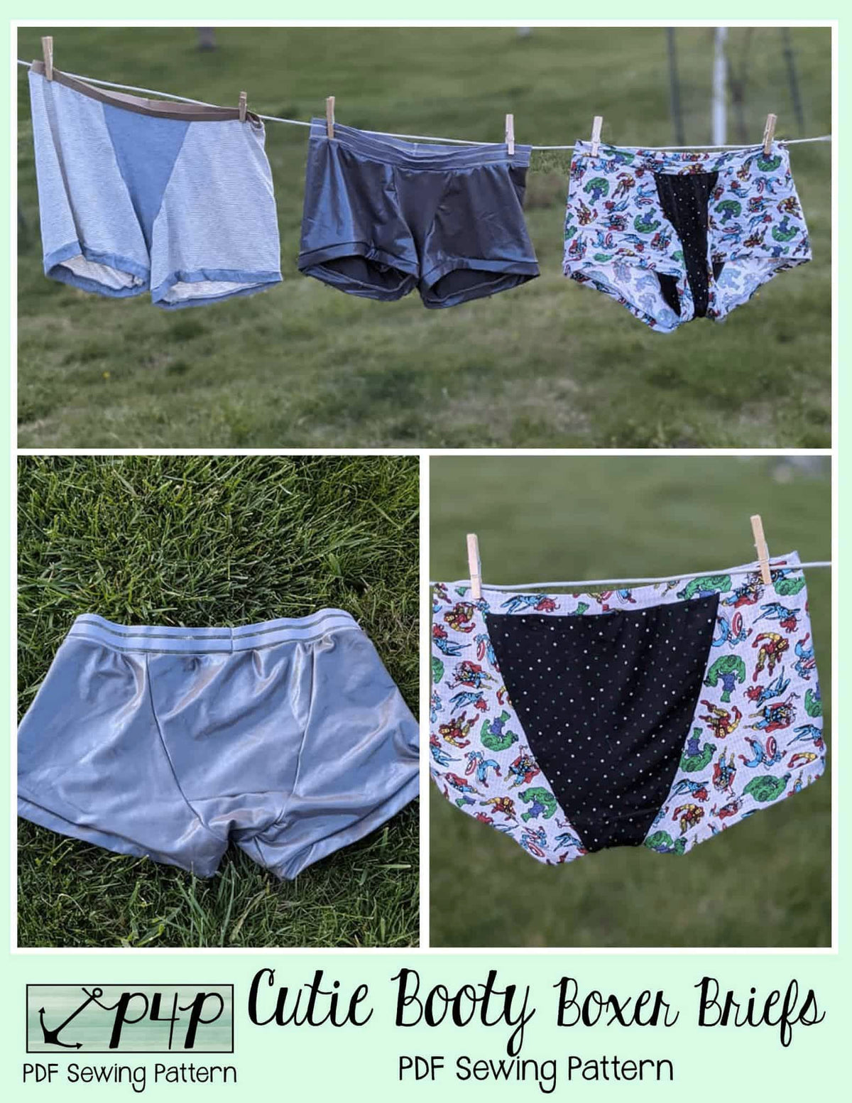 Cutie Booty Boxer Briefs