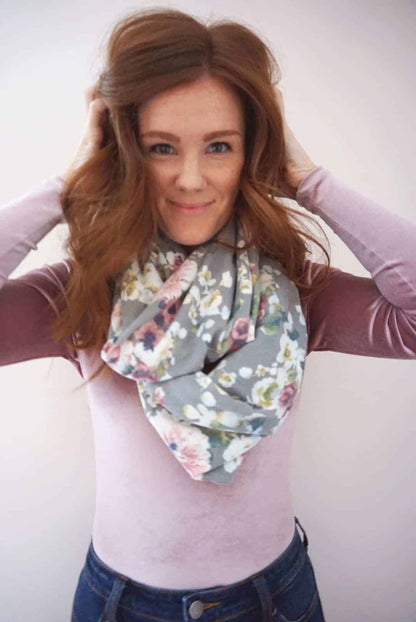 Free Hidden Pocket Infinity Scarf Tutorial