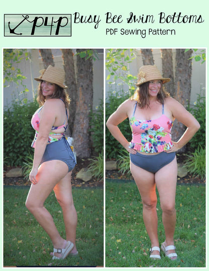 Busy Bee Swim Bottoms