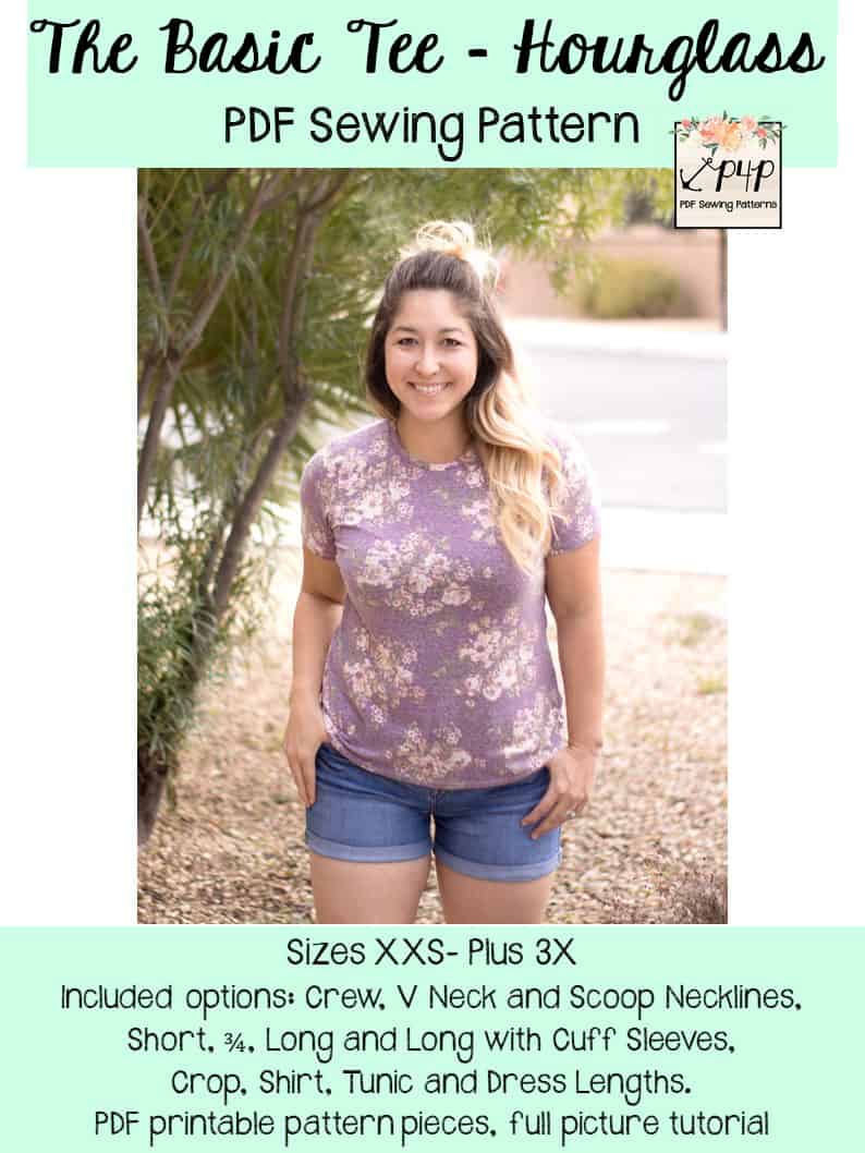 The Basic Tee- Hourglass