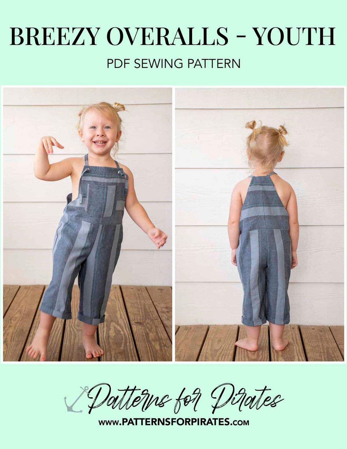 Breezy Overalls - Youth