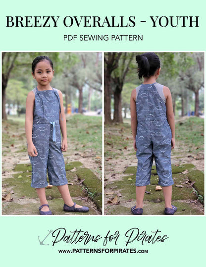 Breezy Overalls - Youth