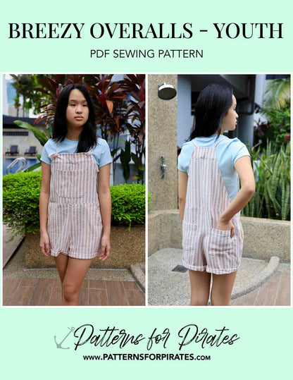 Breezy Overalls - Youth