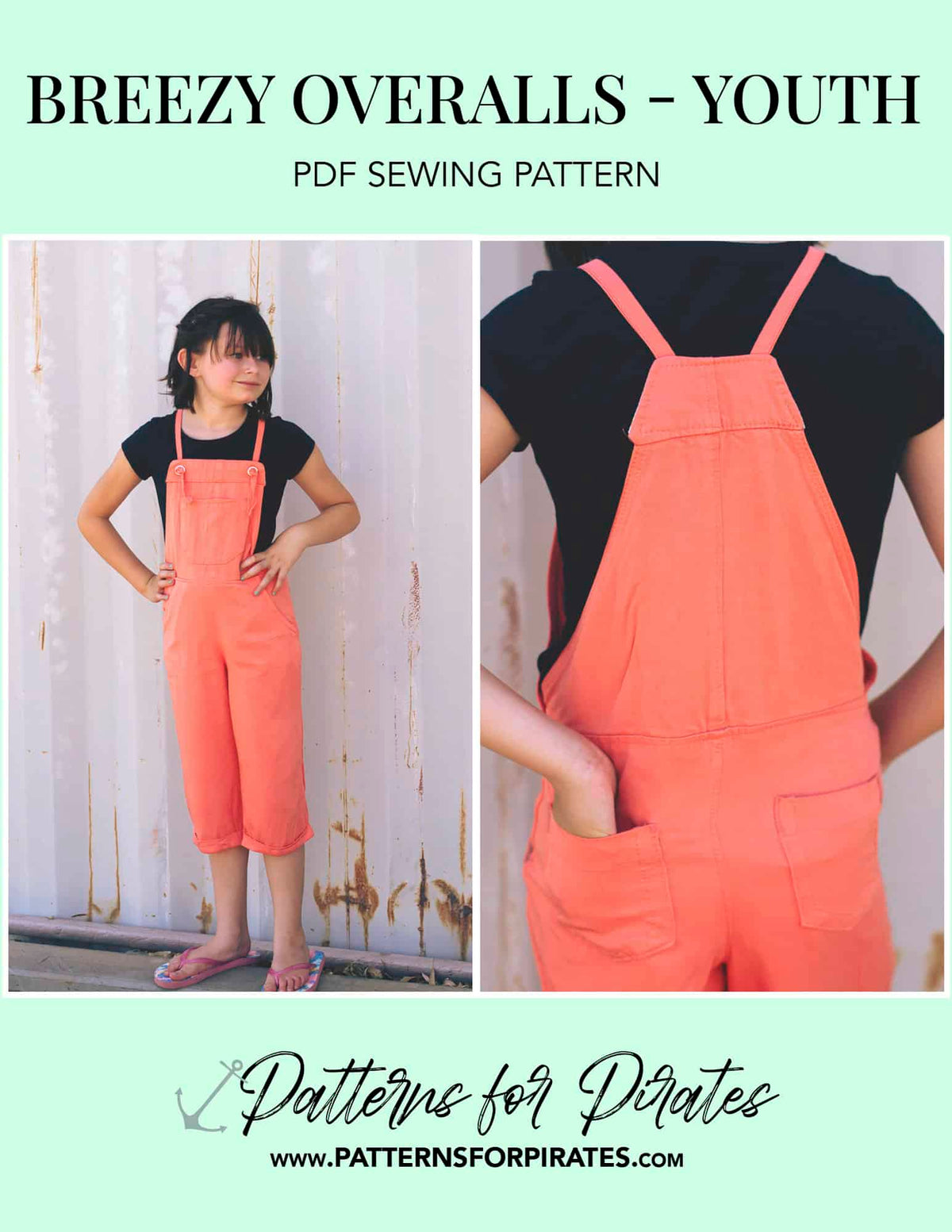 Breezy Overalls - Youth