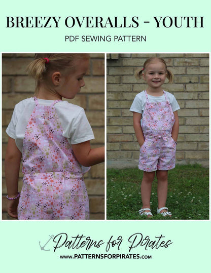 Breezy Overalls - Youth