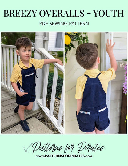 Breezy Overalls - Youth