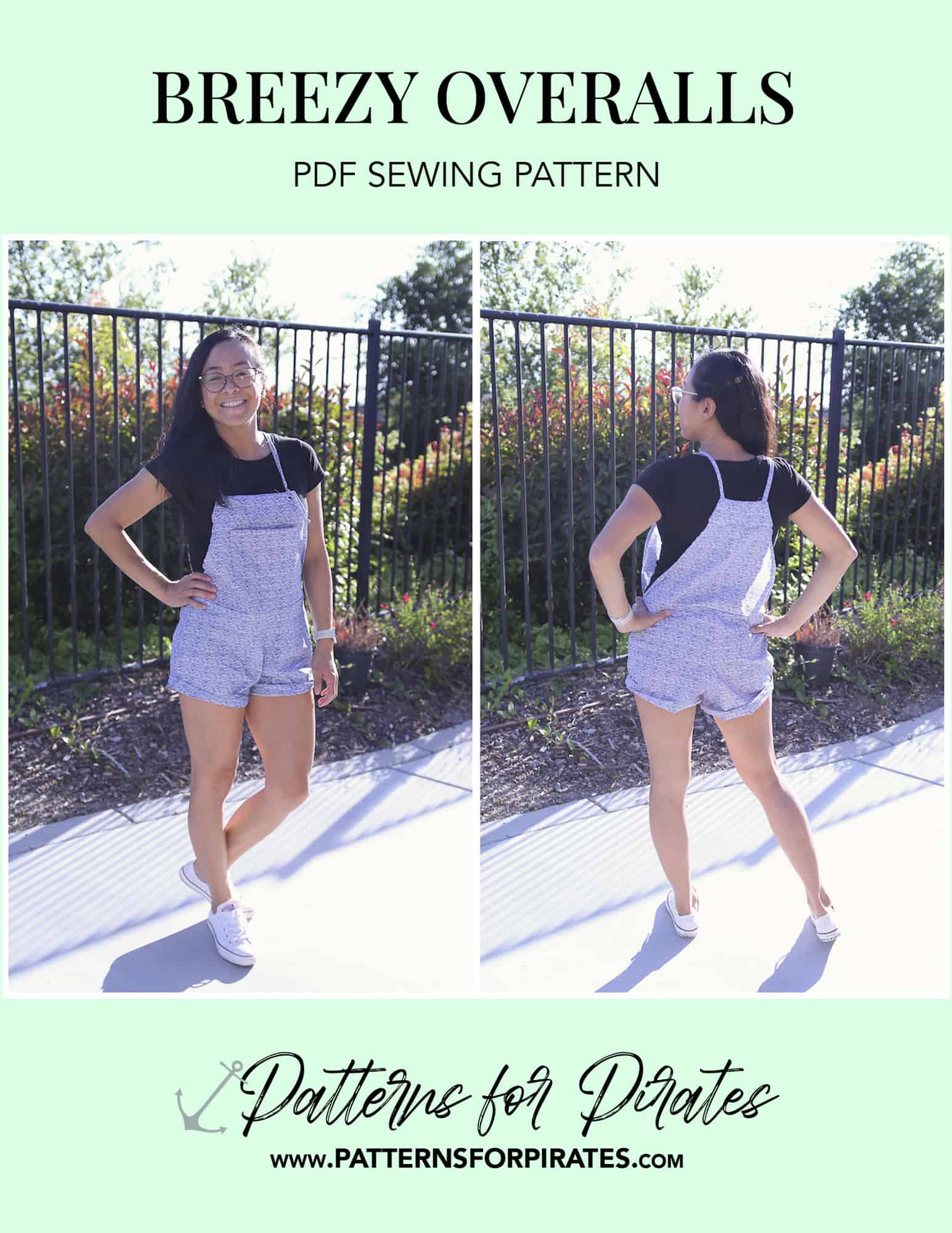 Breezy Overalls – Patterns for Pirates